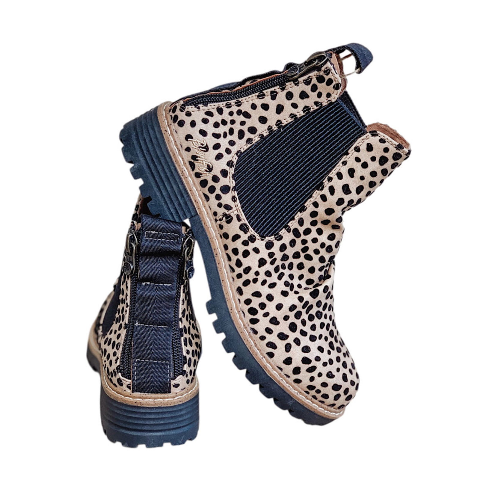 Redsen Sand Pixie Leopard Boots