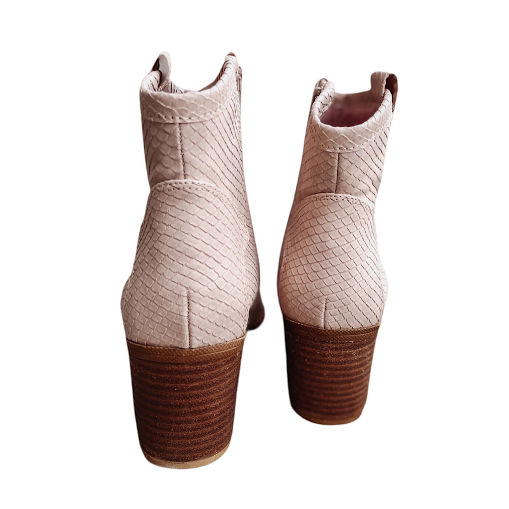 Dirty Laundry Unite Snake Blush Bootie