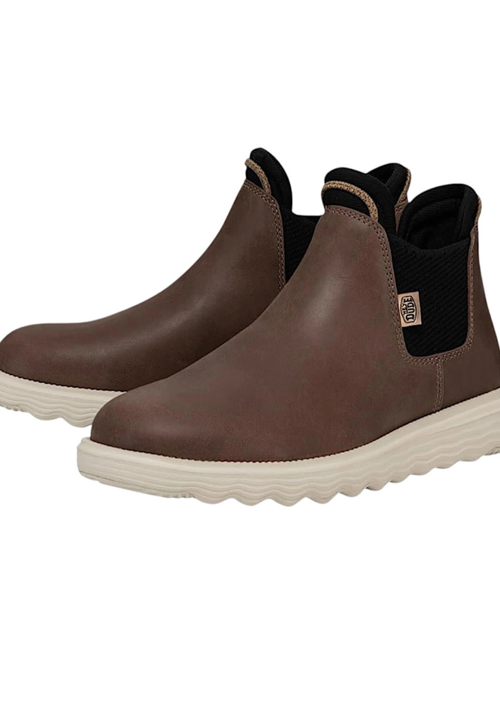 Hey Dude Hey Dude Branson Boot Craft Leather Coffee Womens