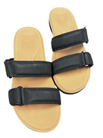 Reef Cushion Cloud Roa Women Size 9 Slide Sandals with Adjustable Straps Black -RF