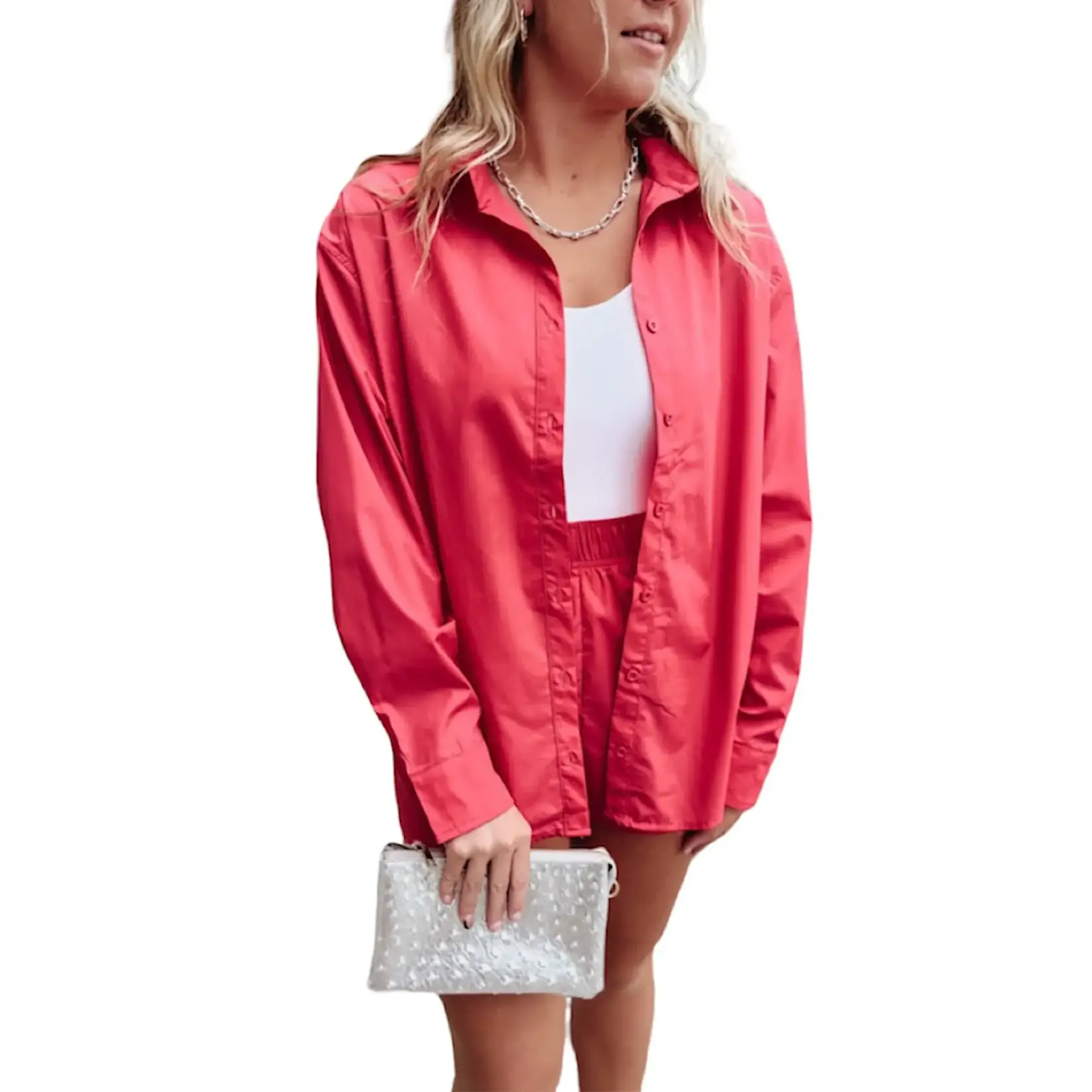 Oversized Button Up Shirt