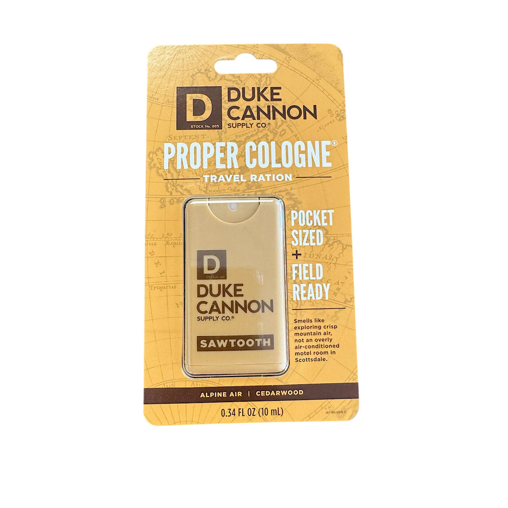 Duke Cannon Duke Cannon Sawtooth Pocket Travel Cologne
