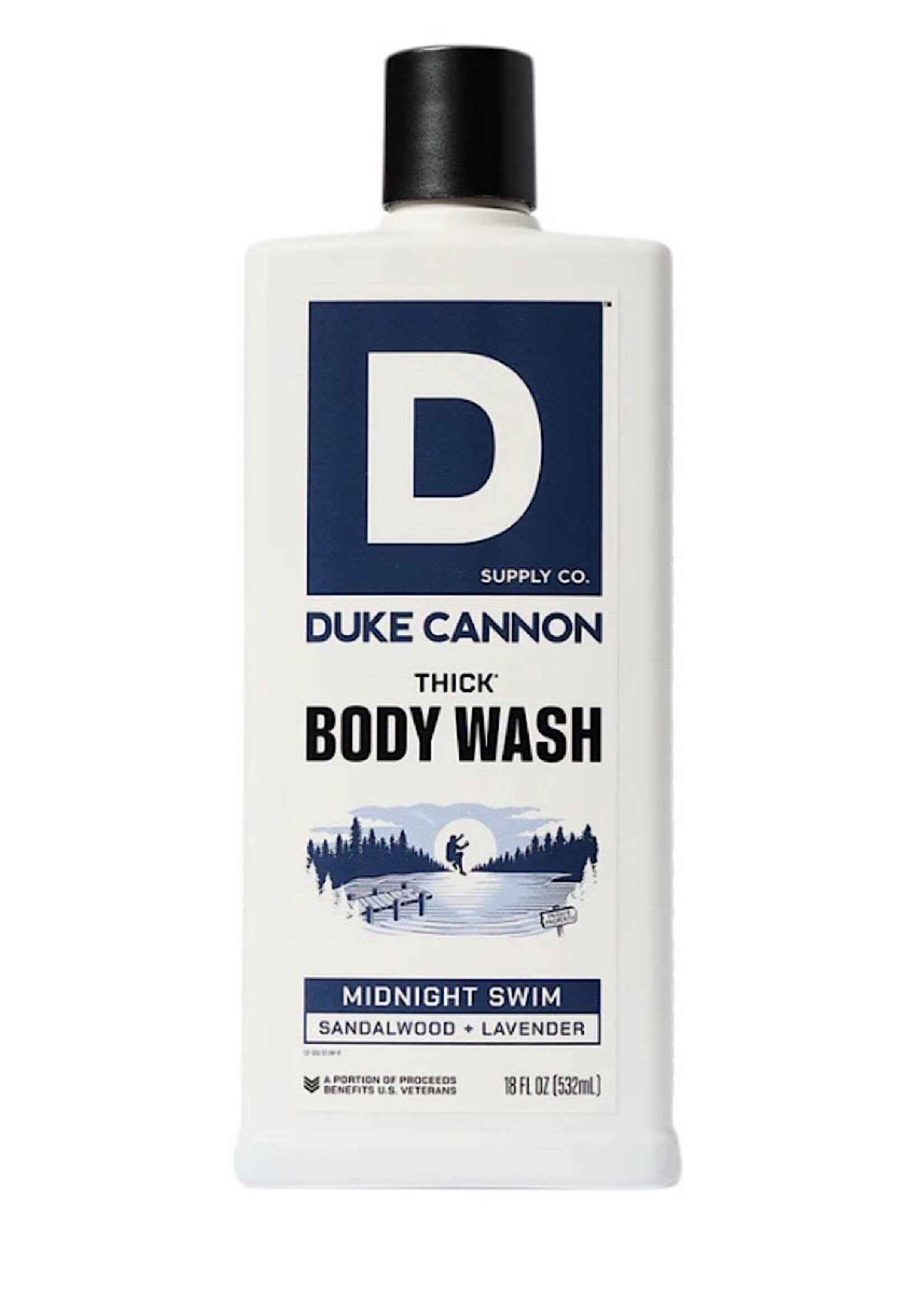 Duke Cannon Duke Cannon Thick Body Wash-Midnight Swim 18 oz