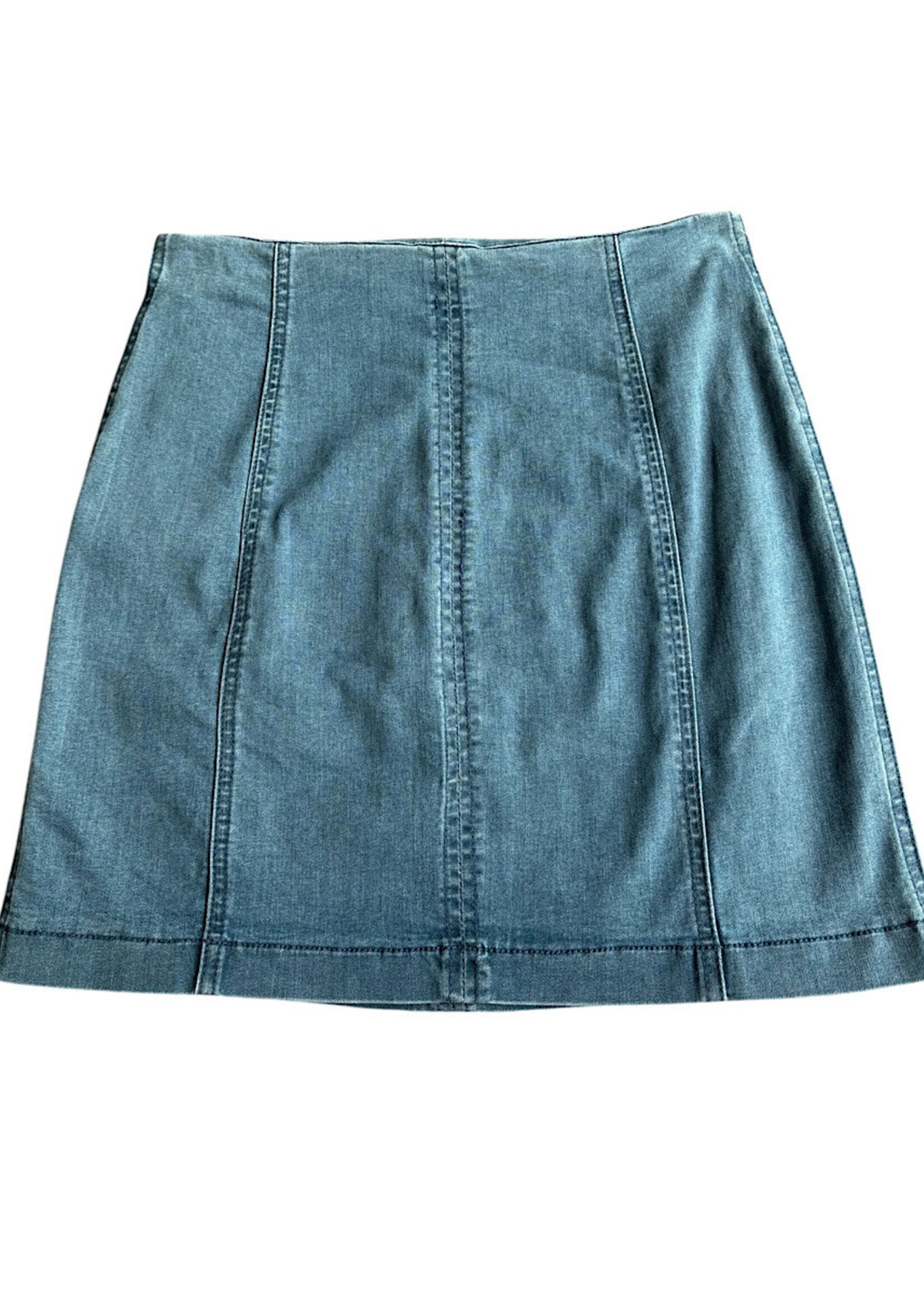Dark Blue Denim Skirt Size Small-RF