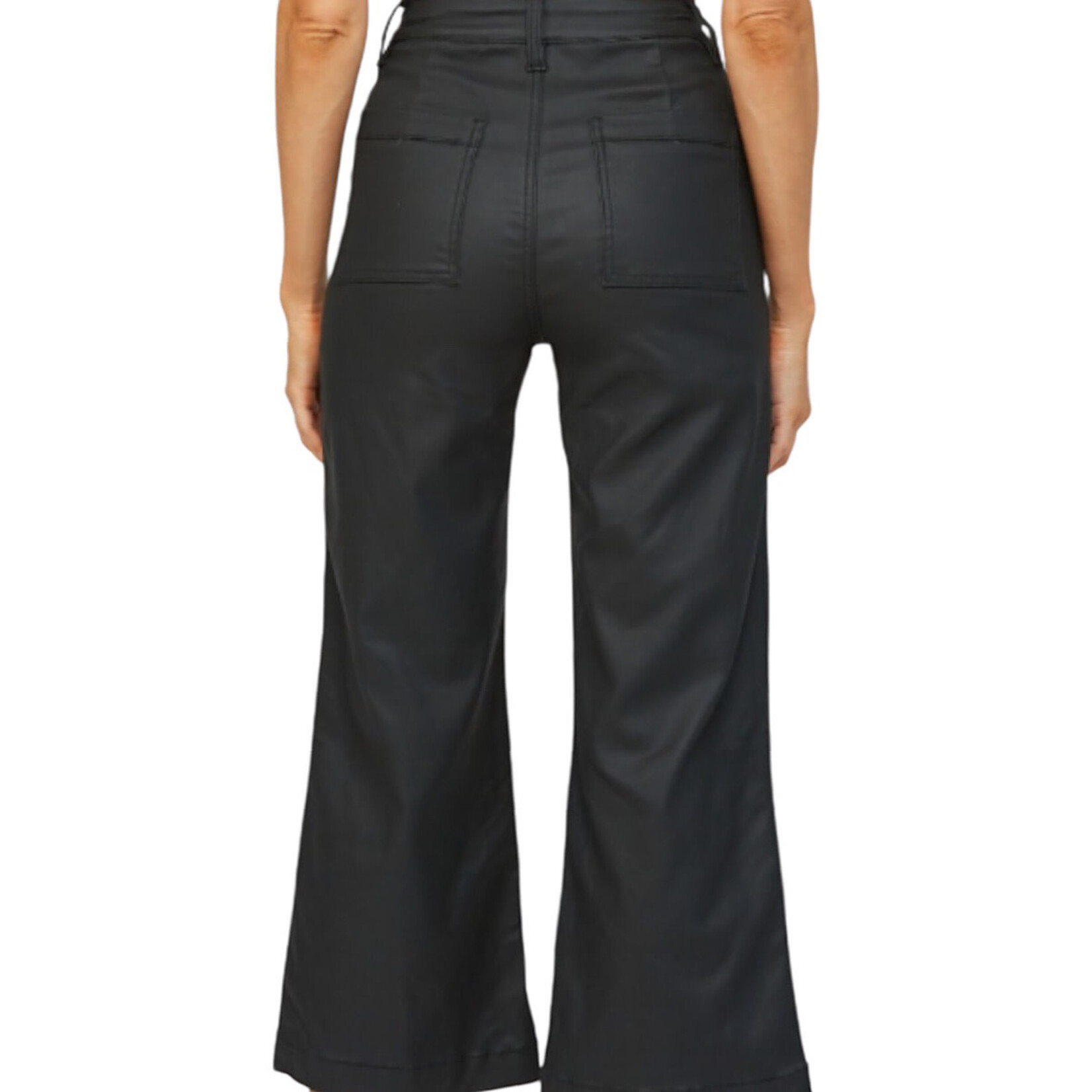 Mica Denim MICA MDP-W2006 Meltem High Rise Crop Wide Leg W/ Welt Pocket