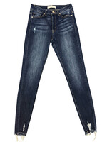 KanCan KC7112D Dark Wash Skinny Fit Jeans Size 3/25-RF