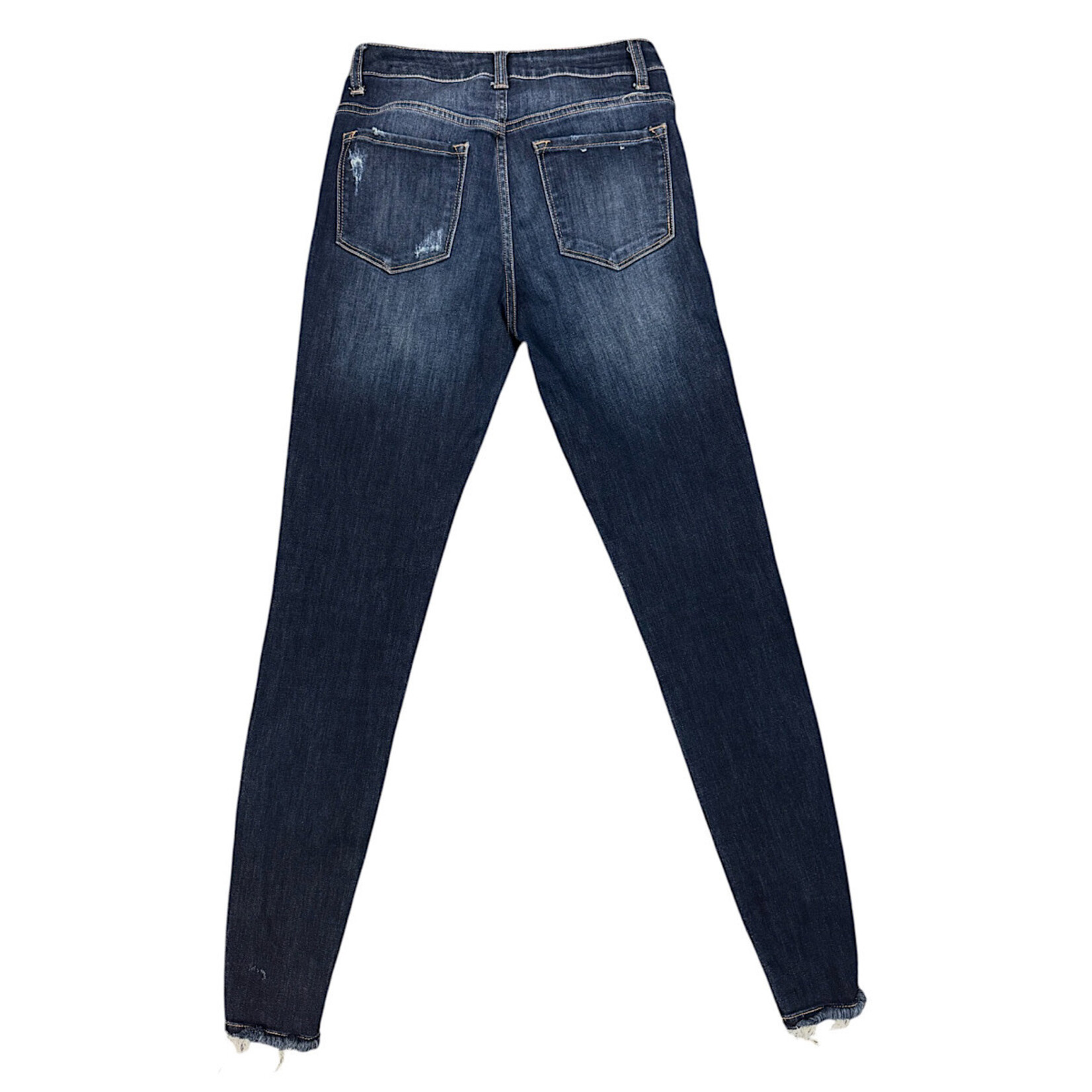 KanCan KC7112D Dark Wash Skinny Fit Jeans Size 3/25-RF