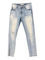KanCan VBK1178A  Light Wash Distressed Skinny Fit Jeans Size 29-RF
