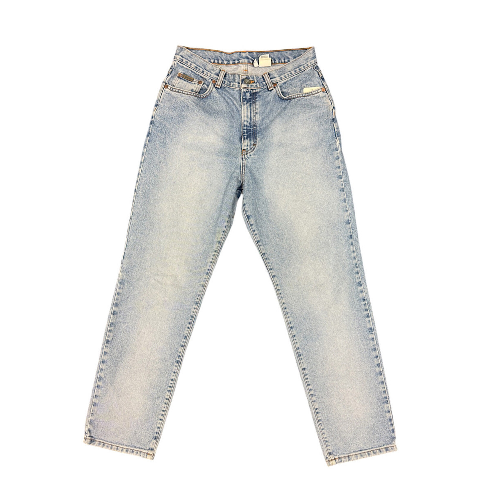 Calvin Klein Medium Wash Straight Fit Jeans Size 12-RF