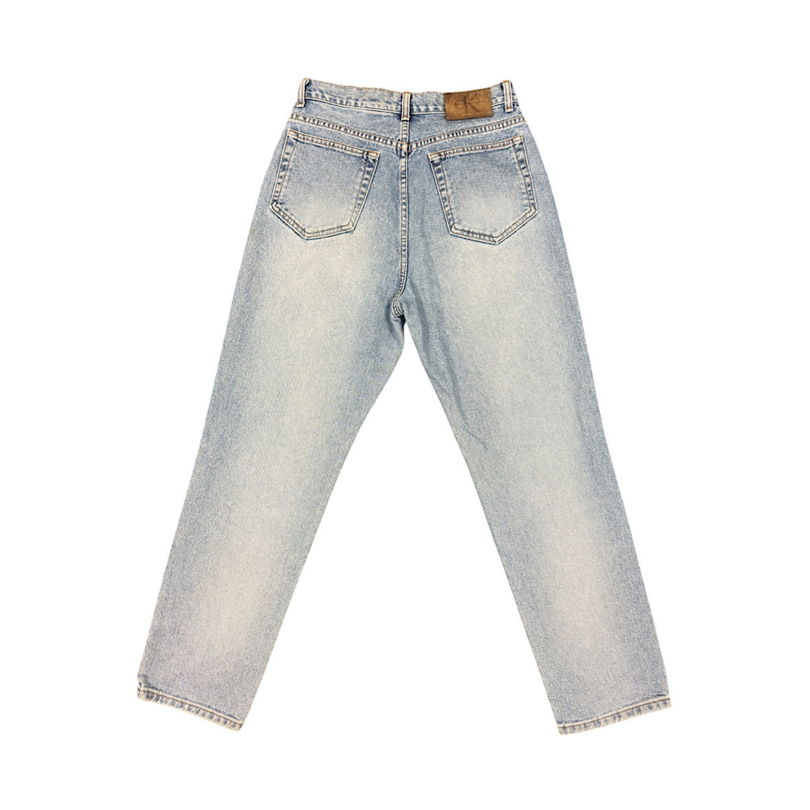 Calvin Klein Medium Wash Straight Fit Jeans Size 12-RF