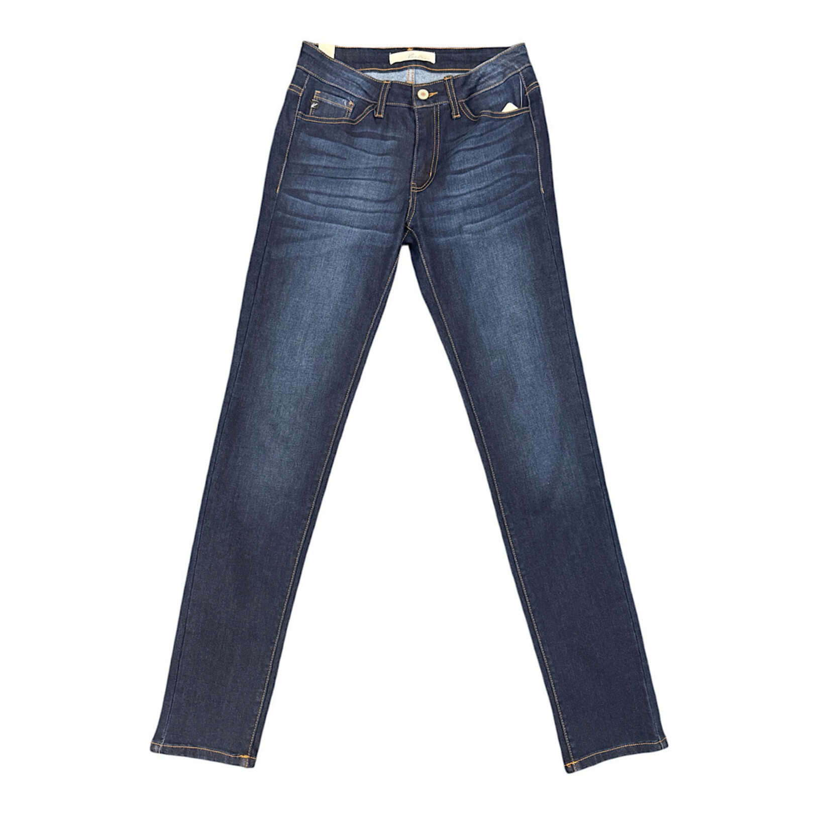 KanCan KC7092 Dark Wash Non Distressed Skinny Jeans Size 7/27-RF