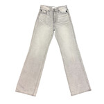 KanCan KC7373lg Light Grey Wide Leg Jeans Size 5/26-RF