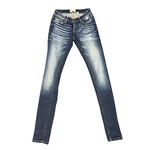 BKE ABK2611 Medium Wash Tall Skinny Jeans Size 25L-RF