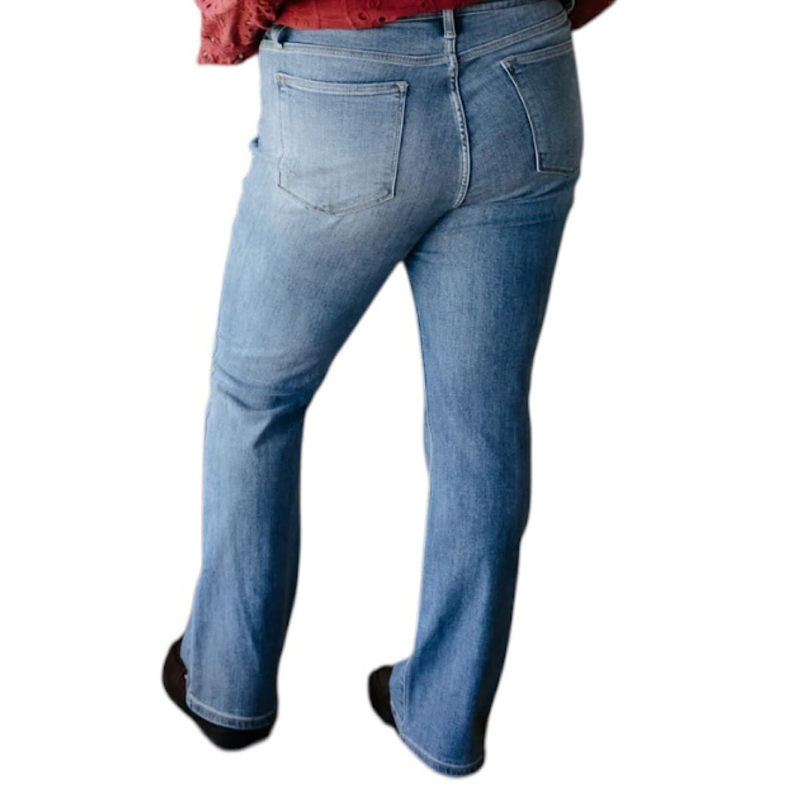Judy Blue JB82337LT-PL Mid Rise Bootcut