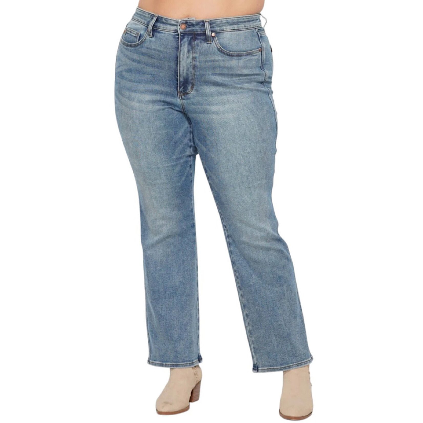 Judy Blue JB88783MD-S High Rise Tummy Control Bootcut Plus