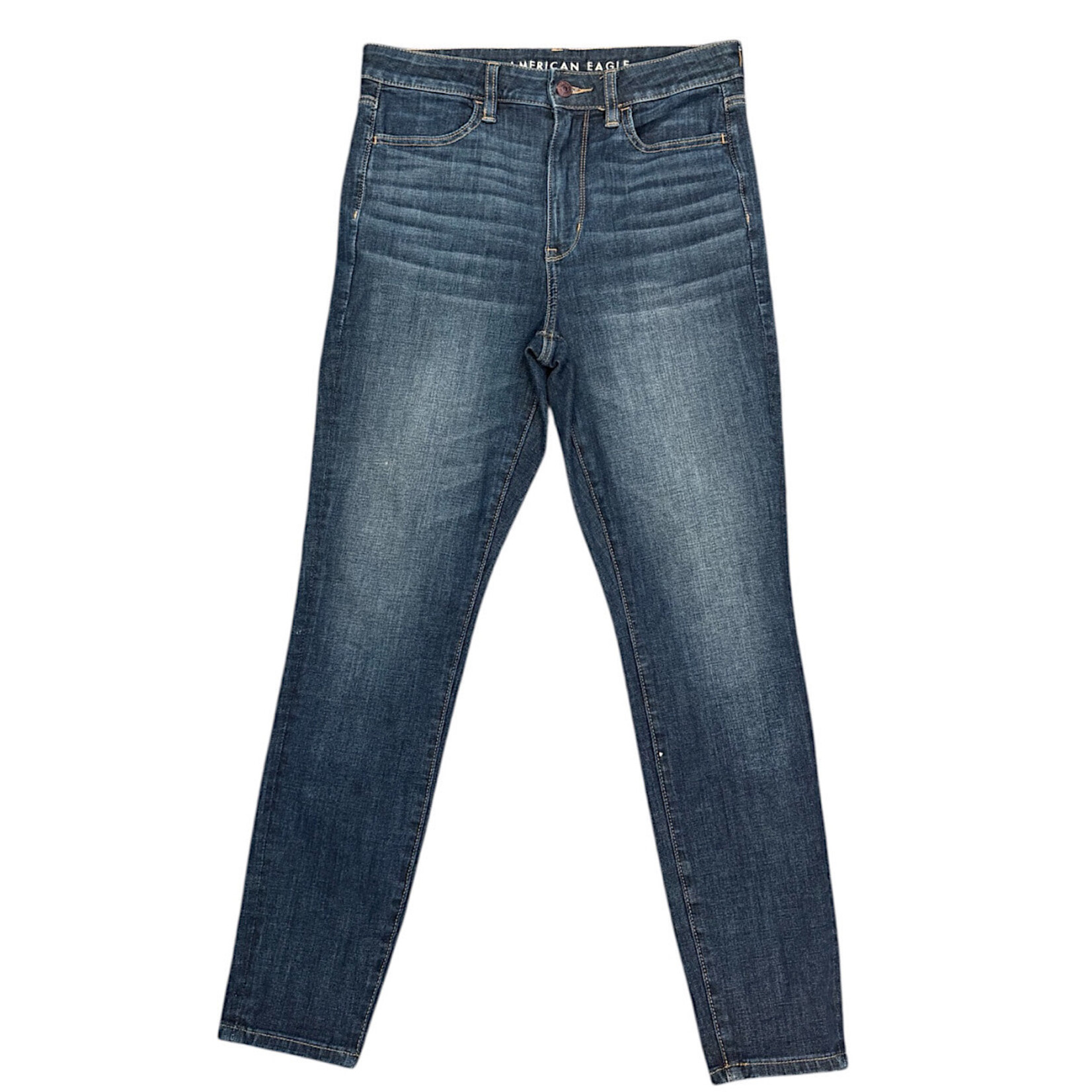 American Eagle Dark Wash High Rise Jegging Jeans Size 6-RF