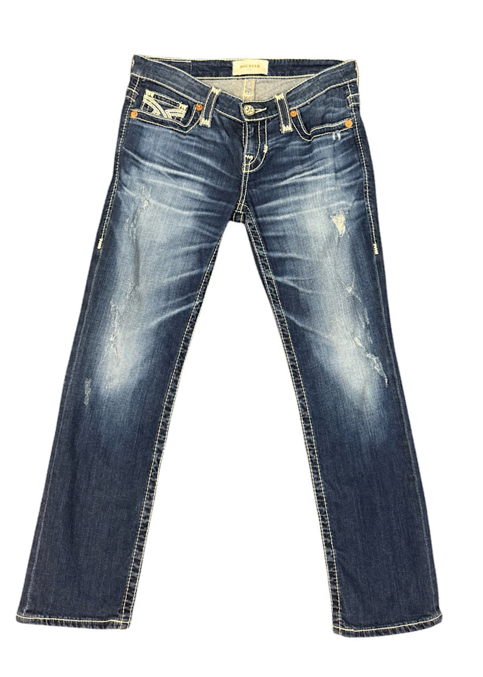 BIG STAR BIG STAR Dark Wash Bootcut Jeans Size 25-RF