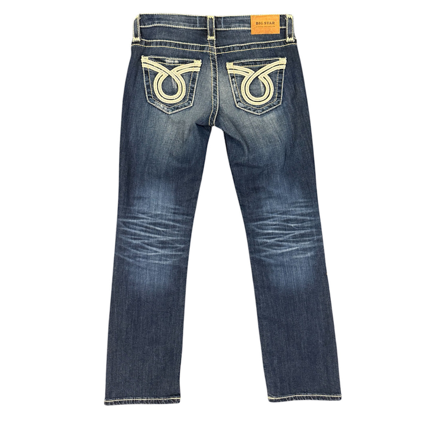 BIG STAR Dark Wash Bootcut Jeans Size 25-RF
