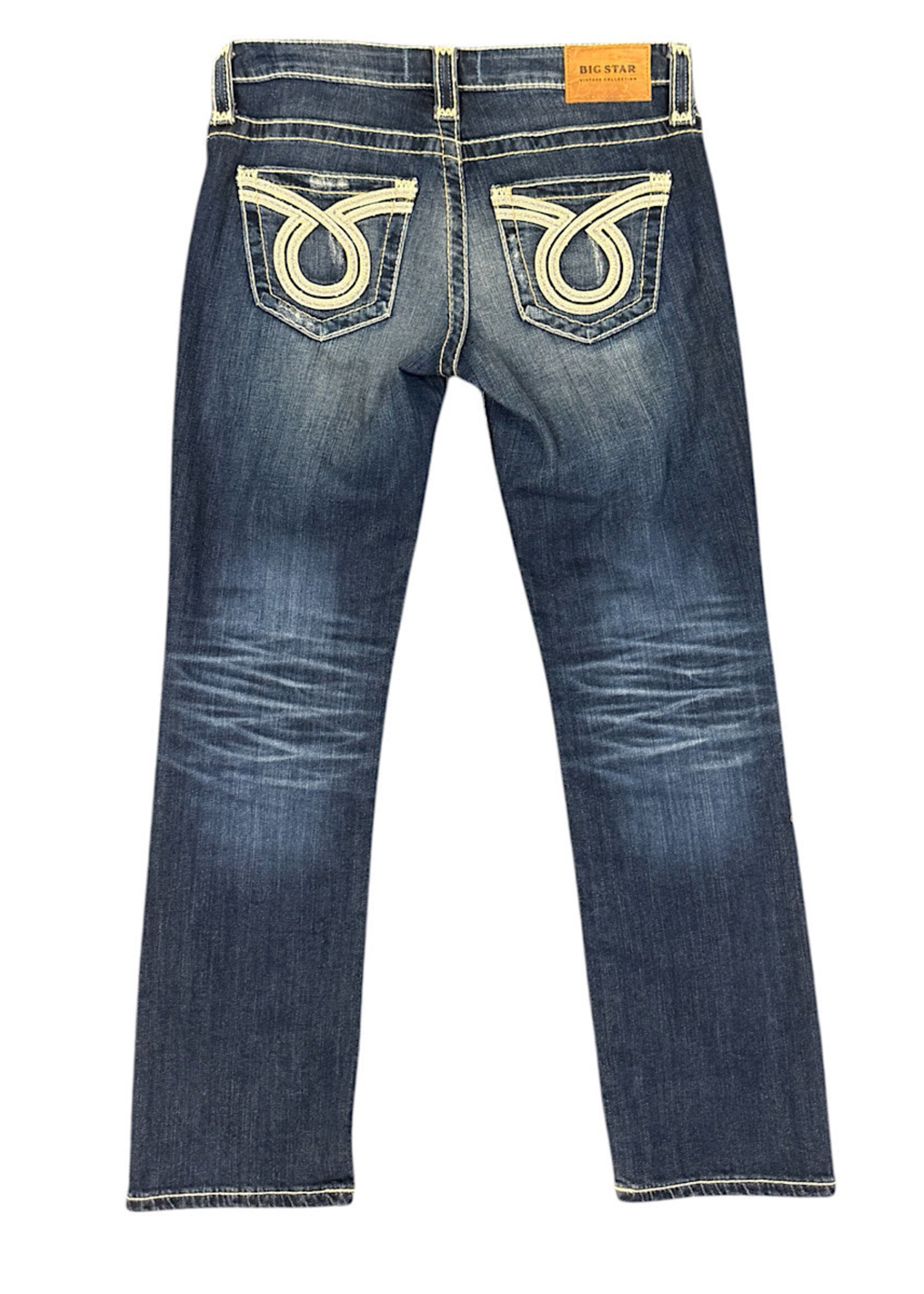 BIG STAR BIG STAR Dark Wash Bootcut Jeans Size 25-RF