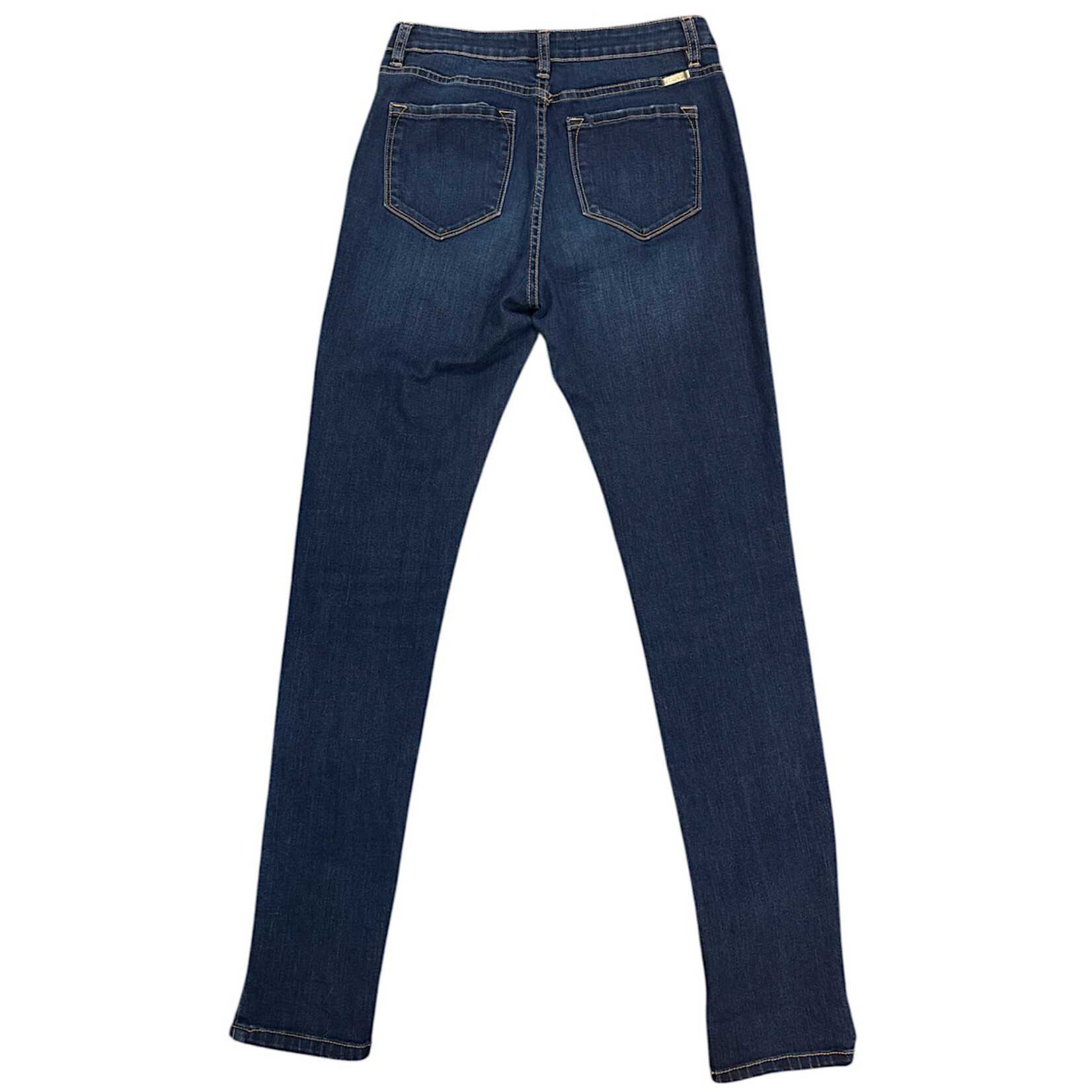 KanCan KC7301D Dark Wash Button Fly Skinny Fit Jeans Size 7/27-RF