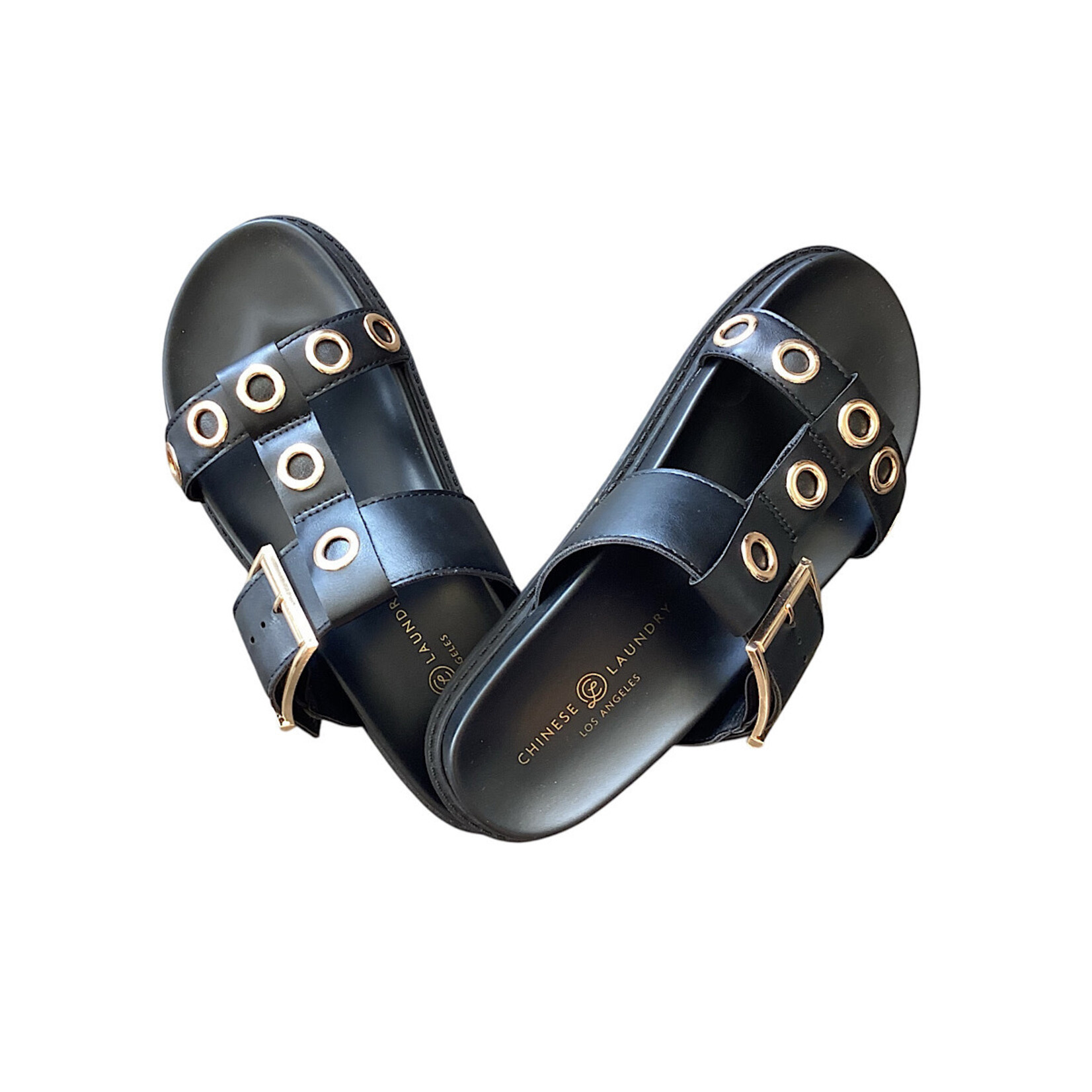 Chinese Laundry Women's  Black Rozalia Sandals 8.5