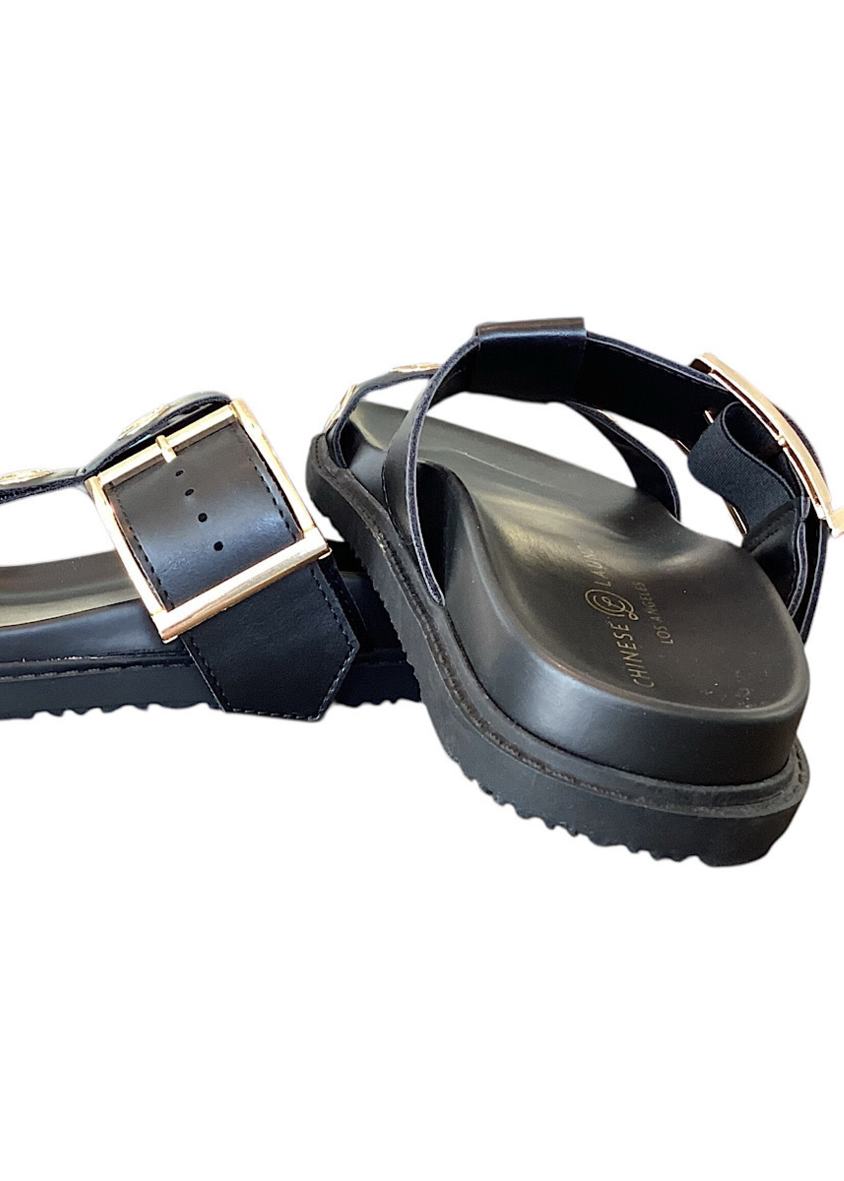 Chinese Laundry Women's  Black Rozalia Sandals 8.5