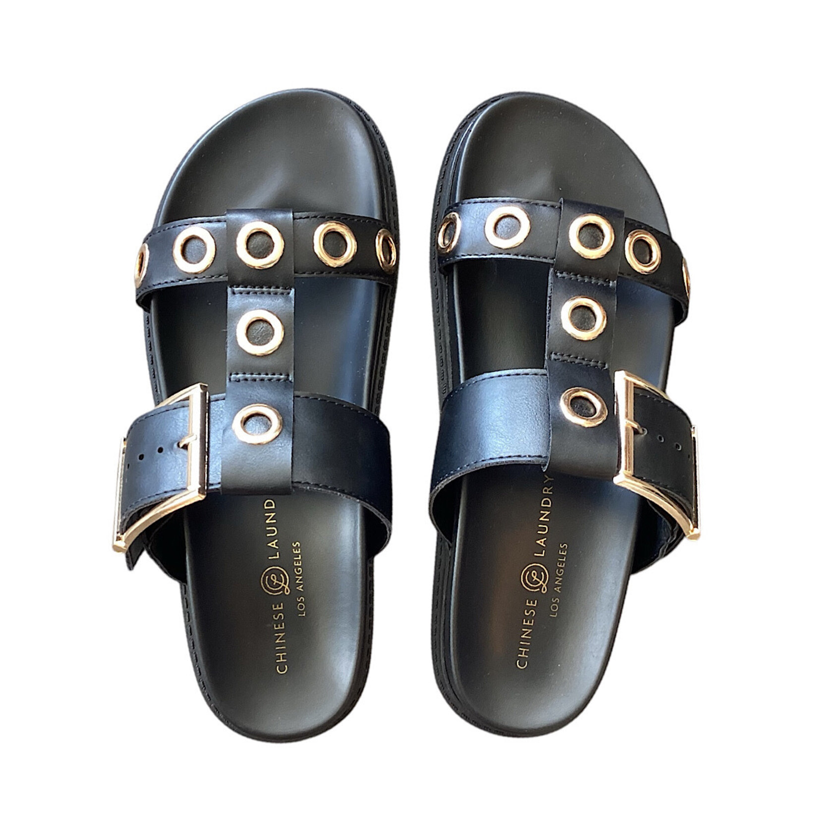 Chinese Laundry Women's  Black Rozalia Sandals 8.5