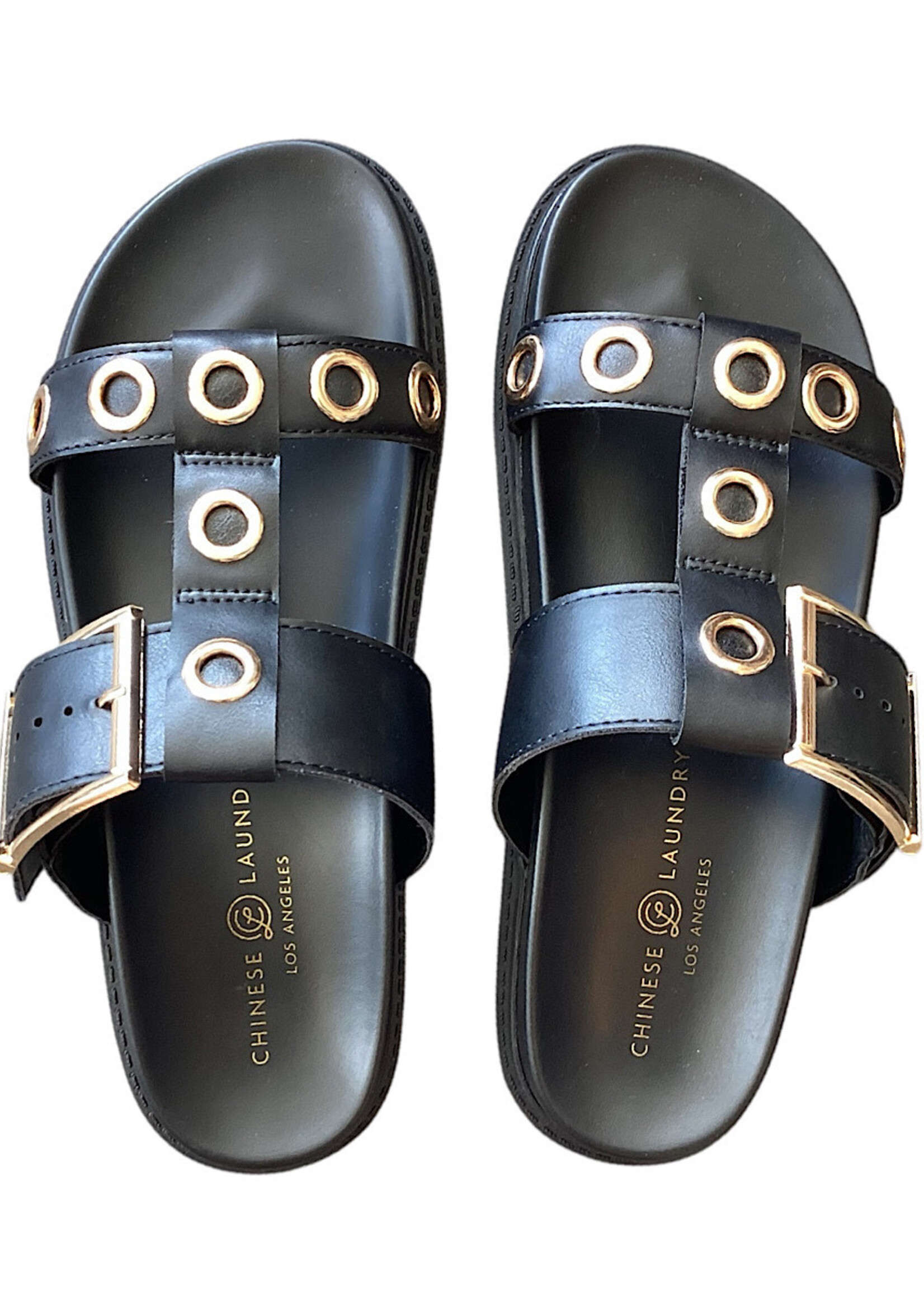 Chinese Laundry Women's  Black Rozalia Sandals 8.5