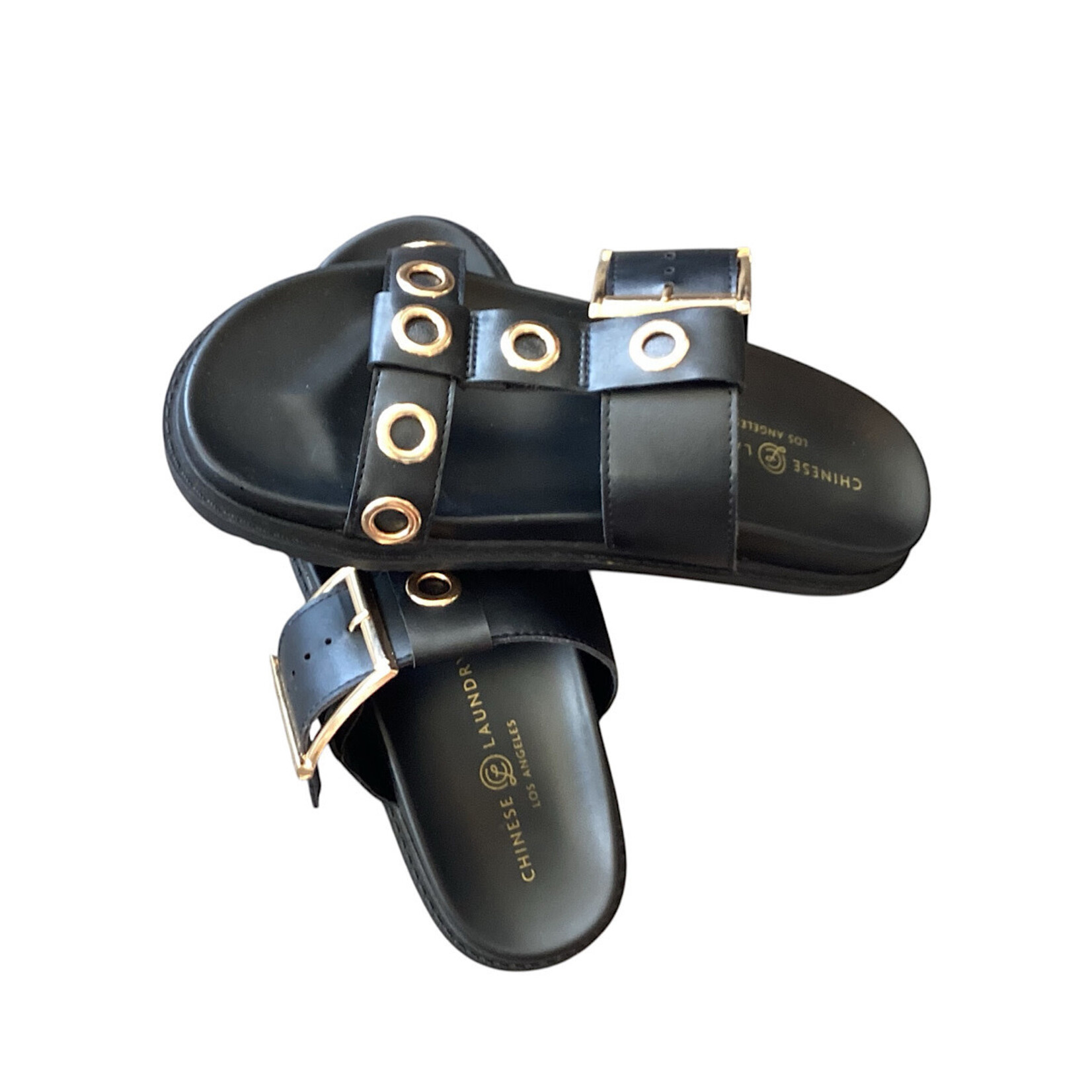 Chinese Laundry Women's  Black Rozalia Sandals 8.5