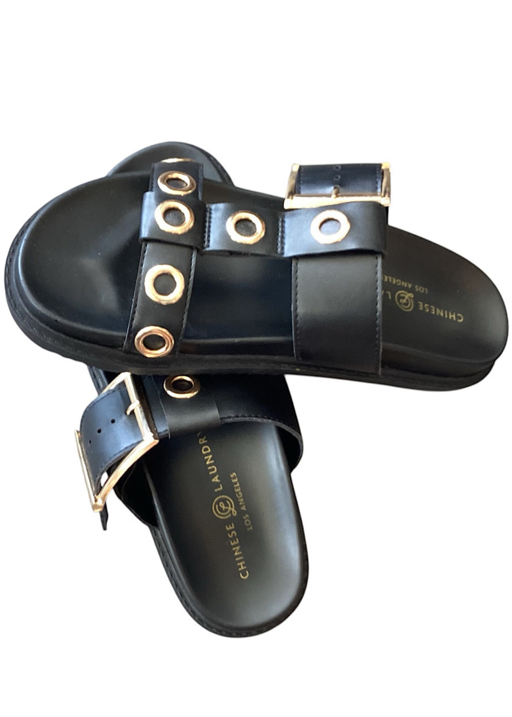 Chinese Laundry Women's  Black Rozalia Sandals 8.5