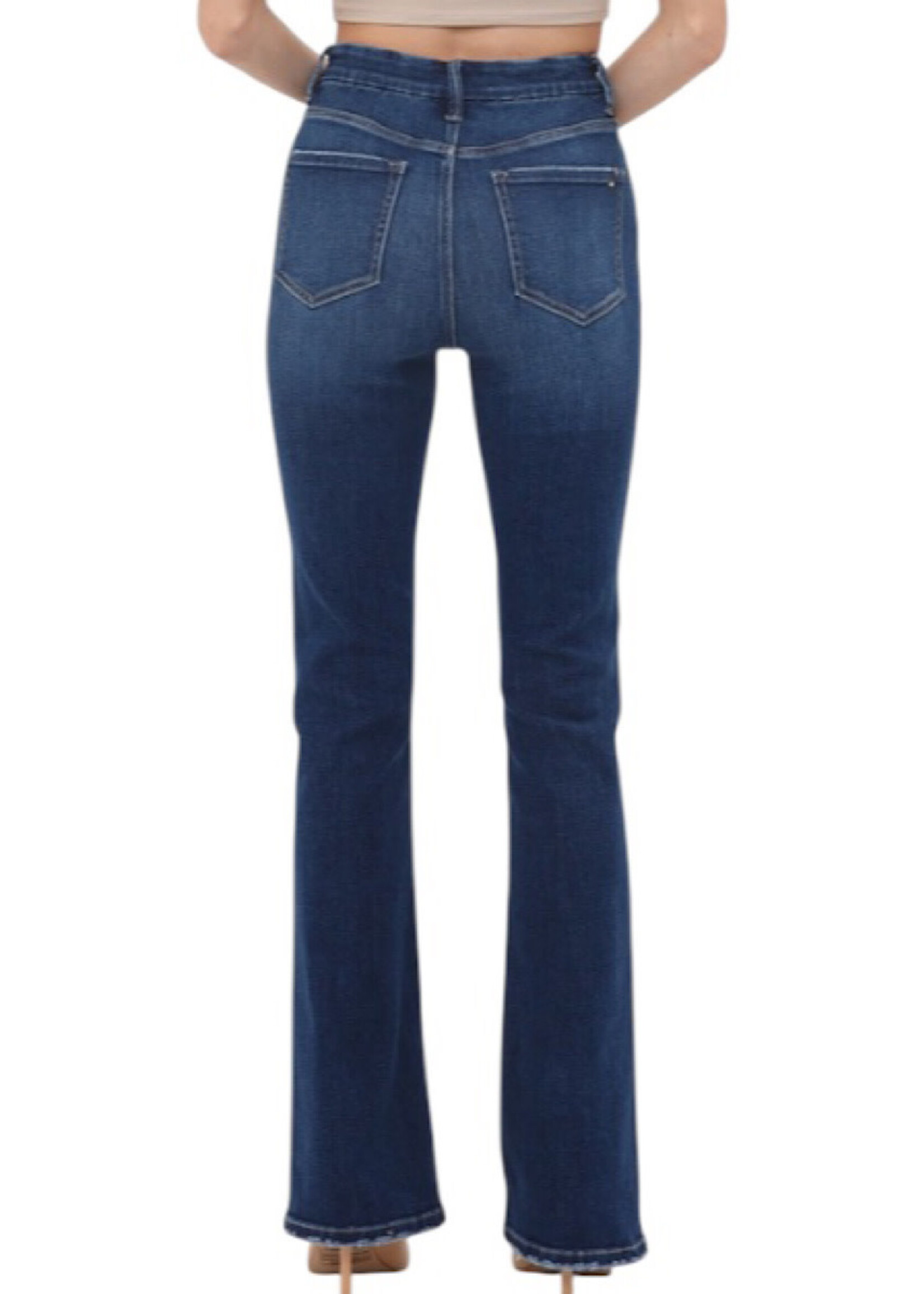 Mica Denim MICA MDP-B167DK High Rise Bootcut