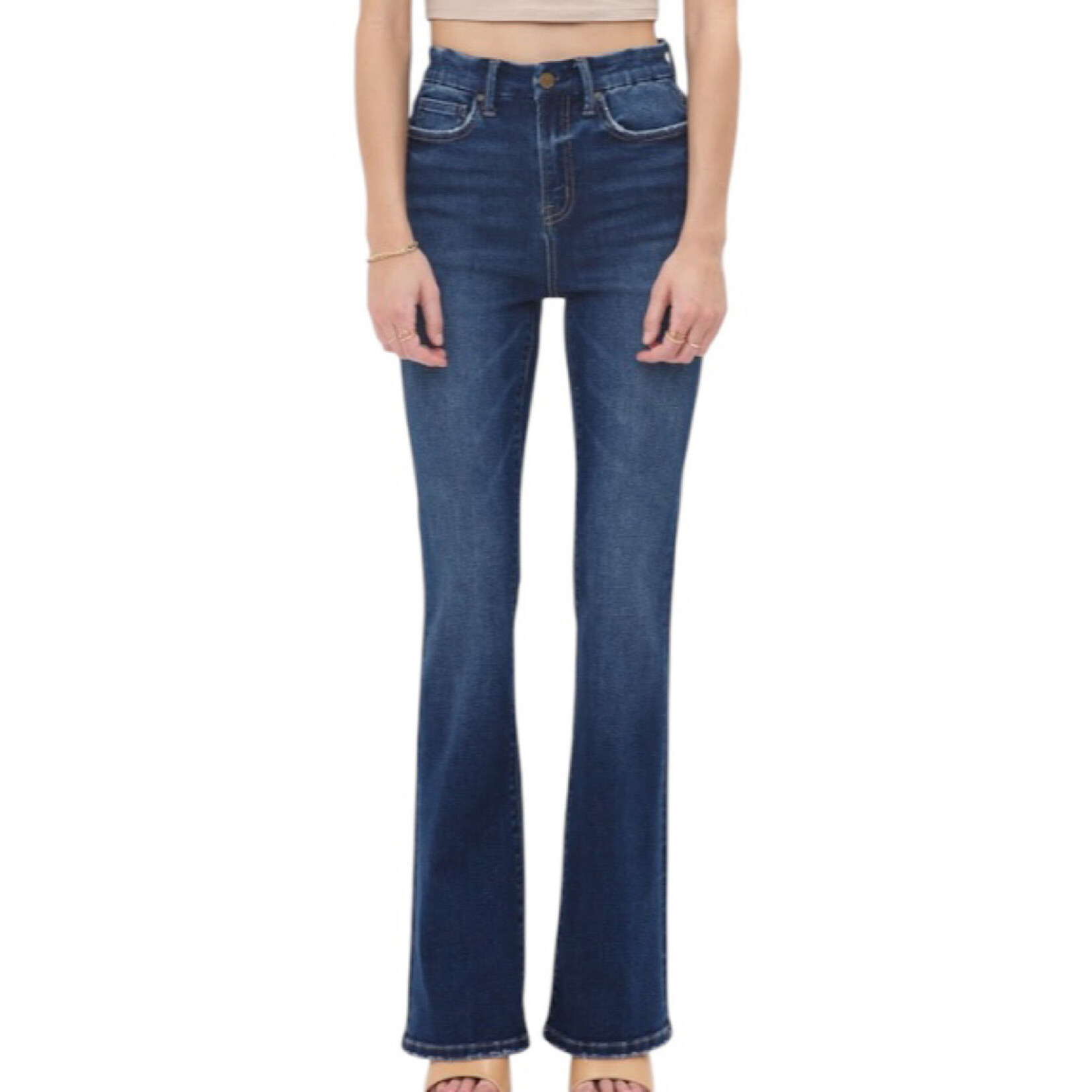 Mica Denim MICA MDP-B167DK High Rise Bootcut