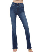 Mica Denim MICA MDP-B167DK High Rise Bootcut