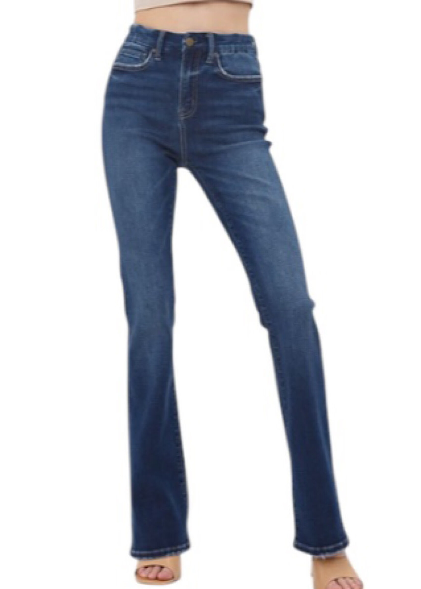 Mica Denim MICA MDP-B167DK High Rise Bootcut