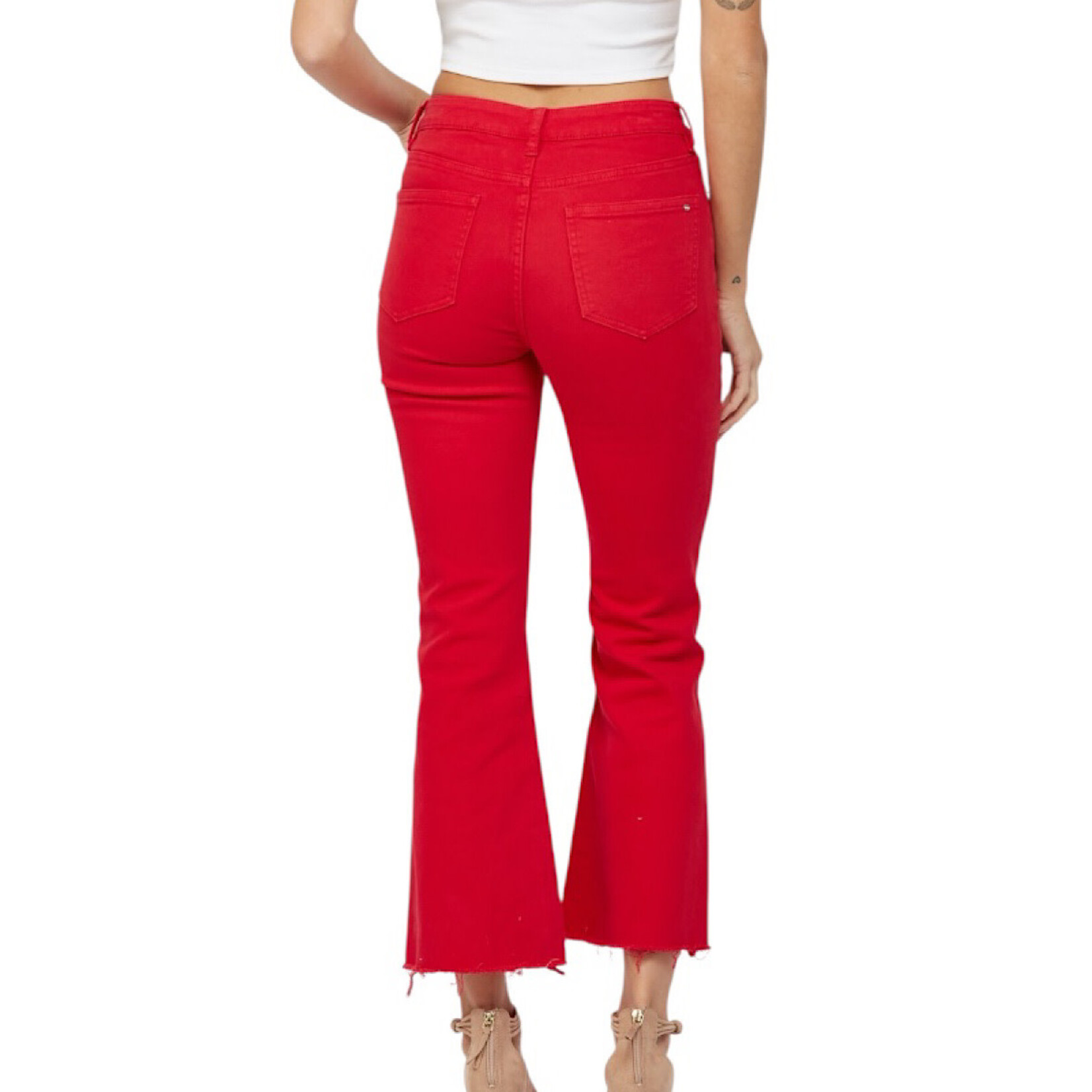 Mica Denim MICA MDP-F3088HR Husker Red H/R Ankle Flare