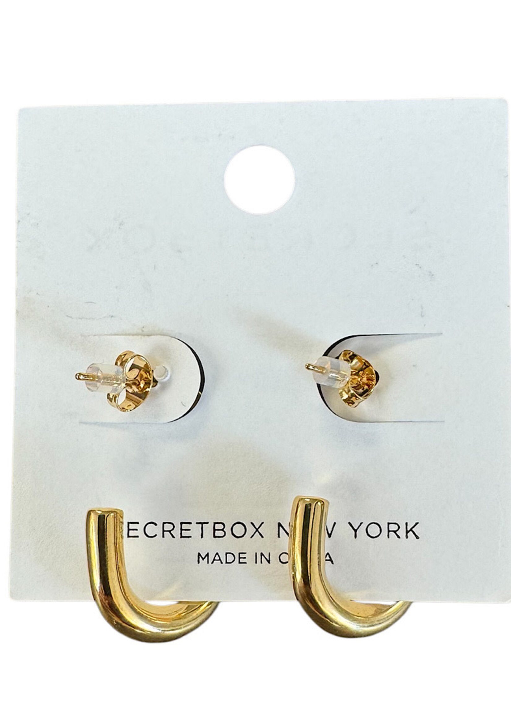 Secret Box Gold Hoop