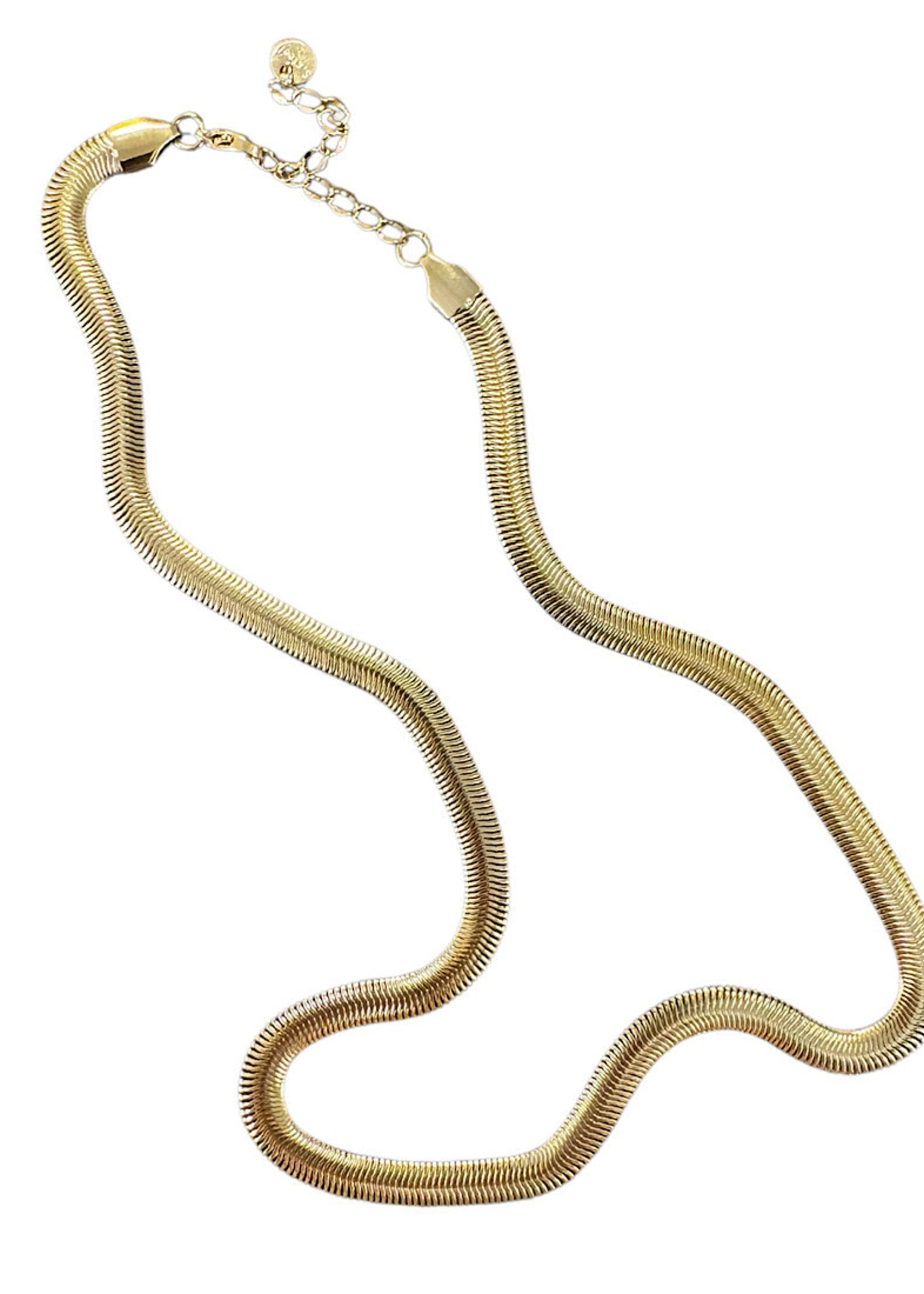 Secret Box Gold Snake Chain WTR/Res 316 Stainless Steel