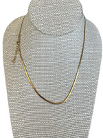 Secret Box Gold Herringbone Chain 316 Stainless Steel Thin