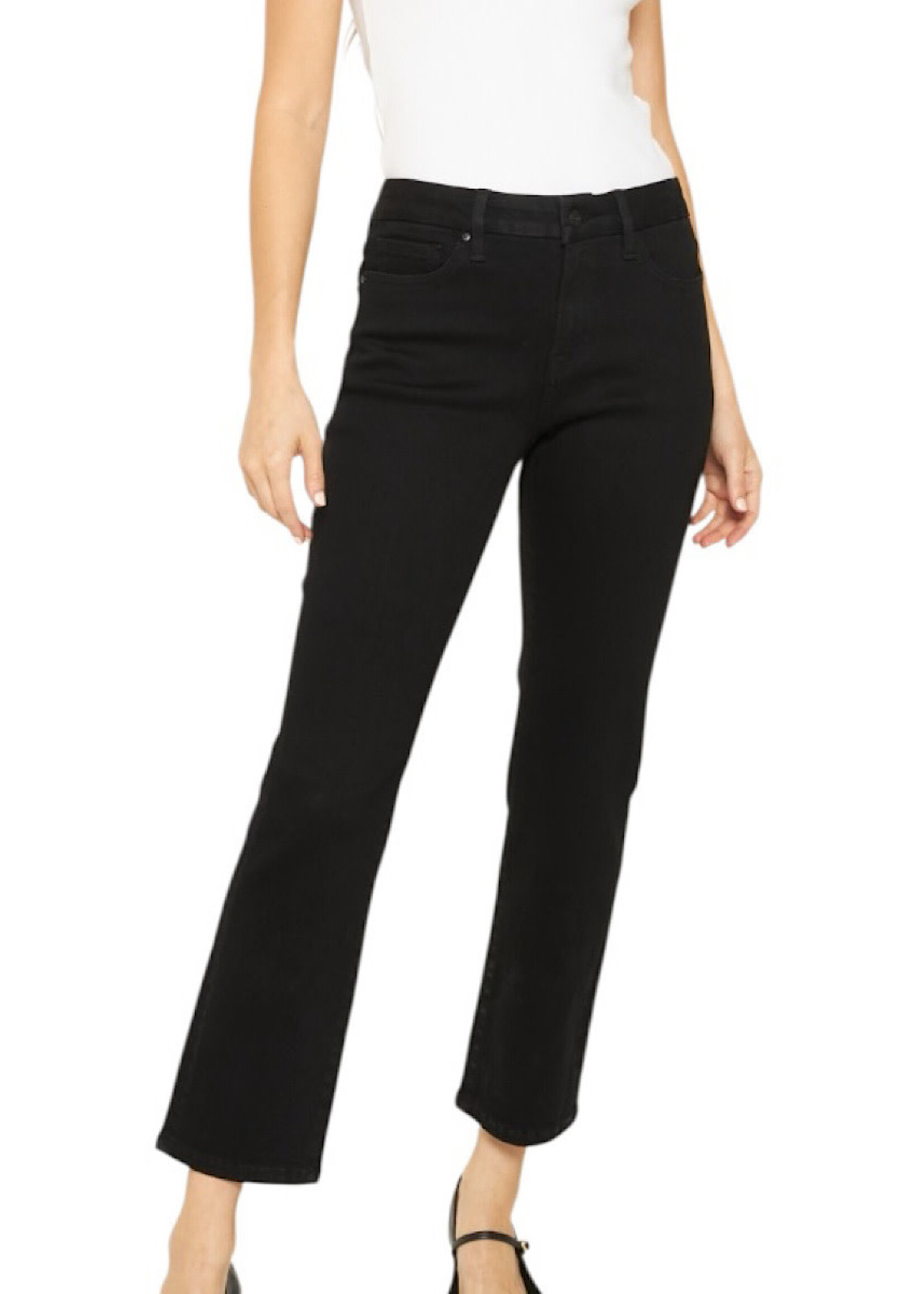 Mica Denim MICA MDP-T598BLK Gentle Night M/R Ankle Straight Leg