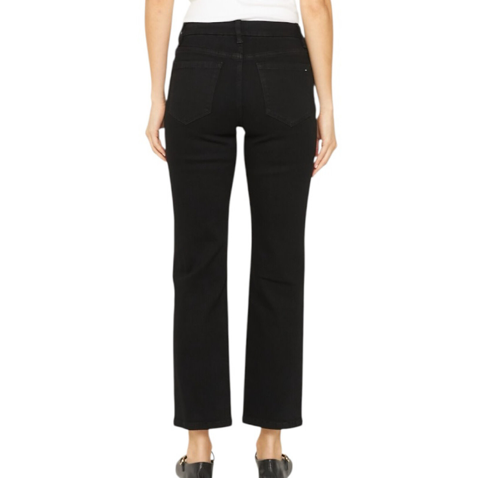 Mica Denim MICA MDP-T598BLK Gentle Night M/R Ankle Straight Leg