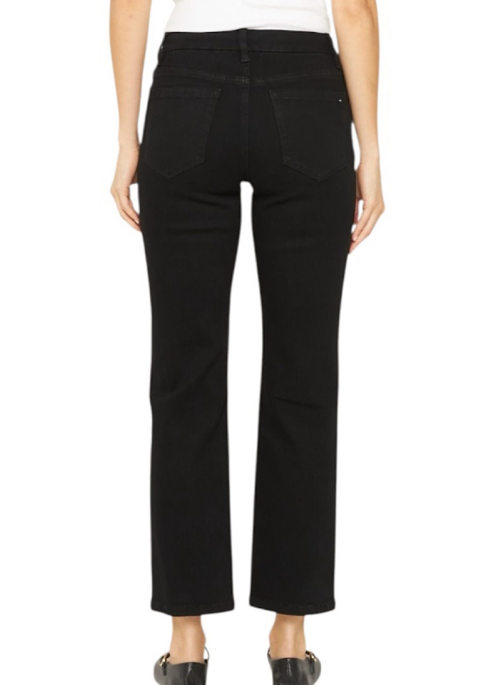 Mica Denim MICA MDP-T598BLK Gentle Night M/R Ankle Straight Leg