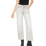 Mica Denim MICA MTT-W3280 Arsenic Mid Rise Wide Leg Tummy Tuck