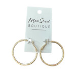 Hammered Hoops