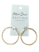 Hammered Hoops
