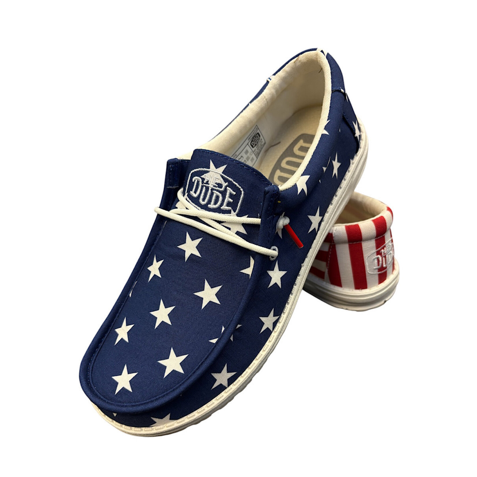 Hey Dude Hey Dude Wally Patriotic American Flag