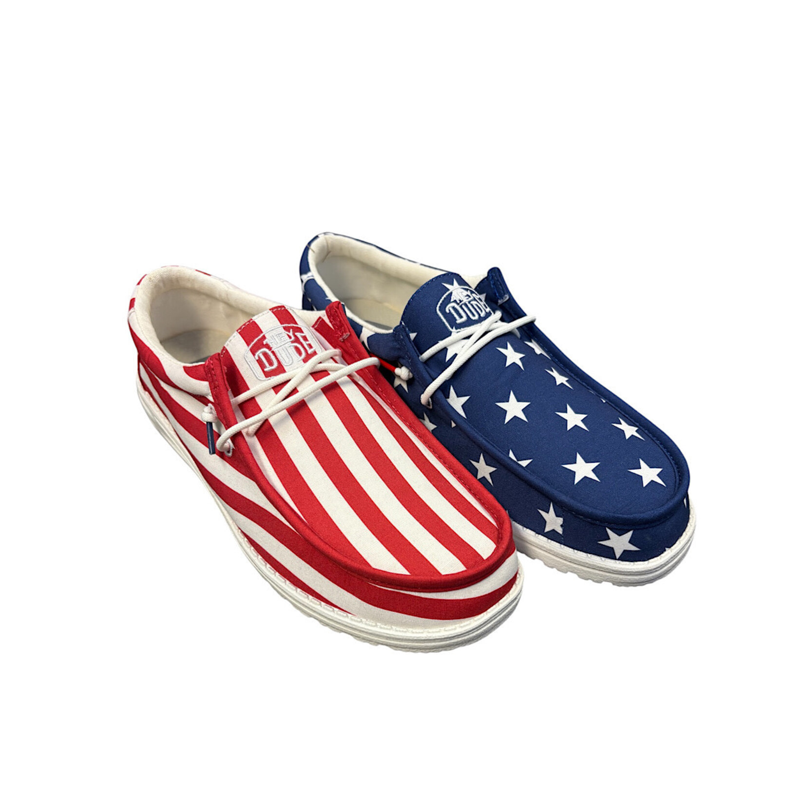 Hey Dude Hey Dude Wally Patriotic American Flag