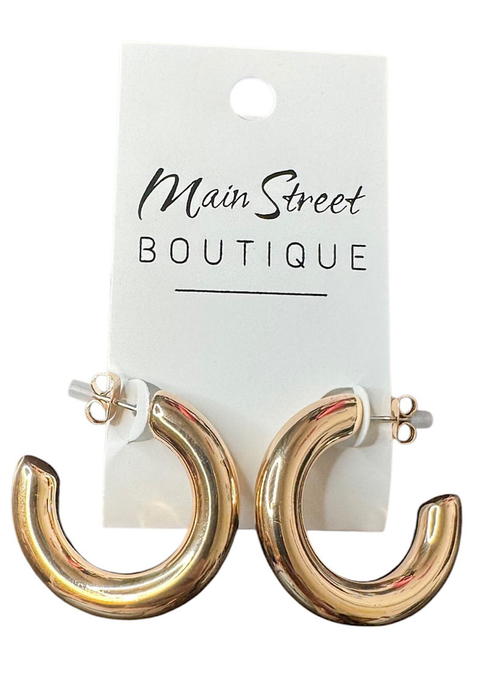 Chubby Hoop Earrings