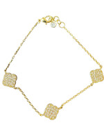 CZ Vancleef Dupe Bracelet