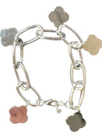 Vancleef Dupe 14K Dipped Paperclip Bracelet