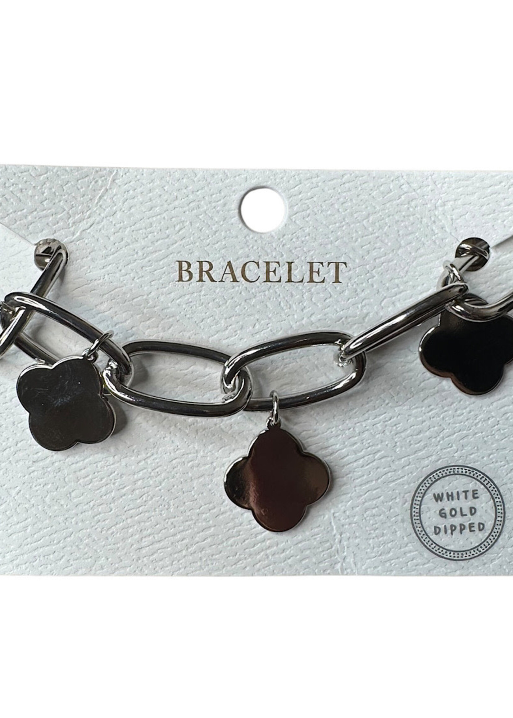 Vancleef Dupe 14K Dipped Paperclip Bracelet